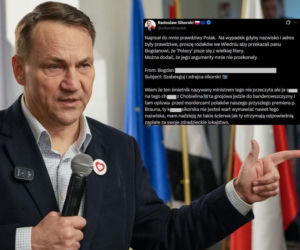 Do Sikorskiego napisał pan Bogdan. Minister ujawnił treść maila: ja sr*** na tego ch*** z Chobielina