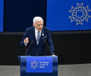 Uroczystość wręczenia Europejskich Orderów Zasługi