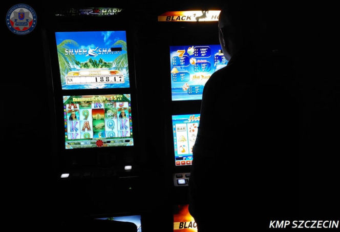 Nielegalny hazard w centrum Szczecina