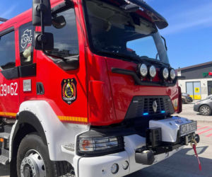 Ewakuacja szkoły w Luszowicach. Budynek musiało opuścić 265 osób