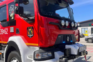 Ewakuacja szkoły w Luszowicach. Budynek musiało opuścić 265 osób