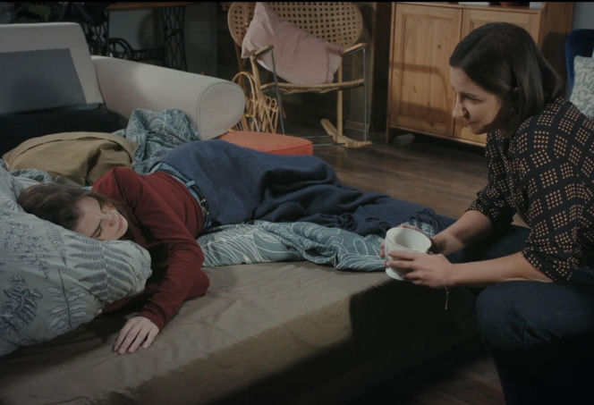 M jak miłość odc. 1895. Agnes (Amanda Mincewicz), Basia (Karina Woźniak)