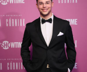 Allan Enso na premierze filmu o swojej mamie