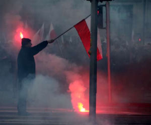 Zamieszki w Warszawie