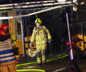 Pożar lokalu na Krupówkach