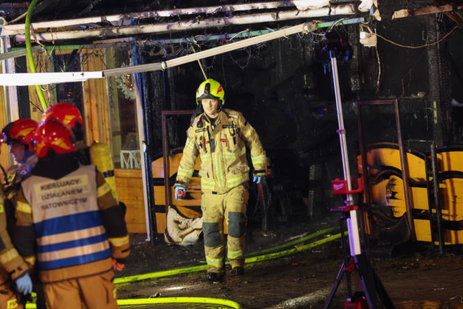 Pożar lokalu na Krupówkach