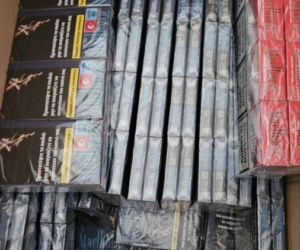 Ponad 43 tysiące nielegalnych papierosów przejęte w powiecie tarnowskim. Dwóch mężczyzn z zarzutami