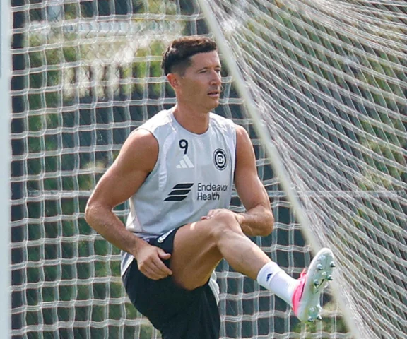 Robert Lewandowski już po pierwszym treningu z Chicago Fire