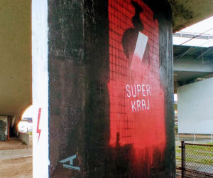 Zniszczyli mural wspierający Strajk Kobiet. Teraz mszczą się na artyście!