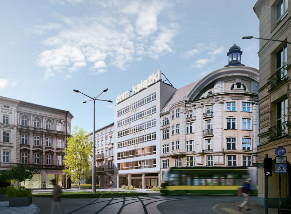 Przebudowa Domu Książki w Poznaniu