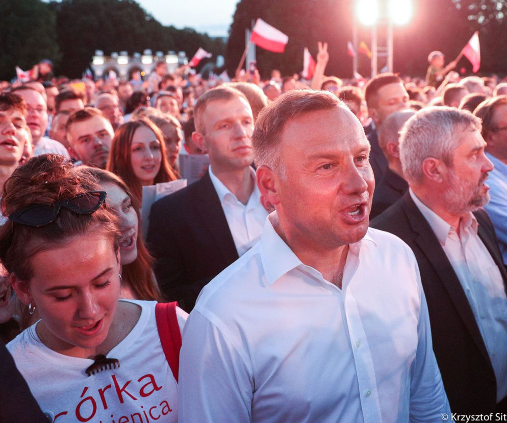 Prezydent Andrzej Duda śpiewał na cześć powstańców [ZDJĘCIA i WIDEO]