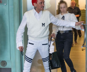 Michał Wiśniewski w sądzie. Nie miał czasu, żeby się przebrać