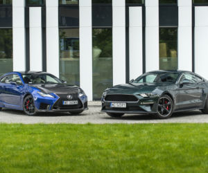 Lexus RC F Carbon 5.0 V8 vs. Ford Mustang Bullitt 5.0 V8