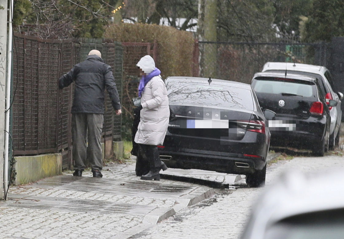 Jarosława Kaczyńskiego odwiedziła tajemnicza kobieta