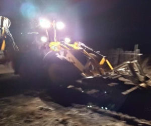 Przez noc zbudowali drogę dla amerykańskiej armii