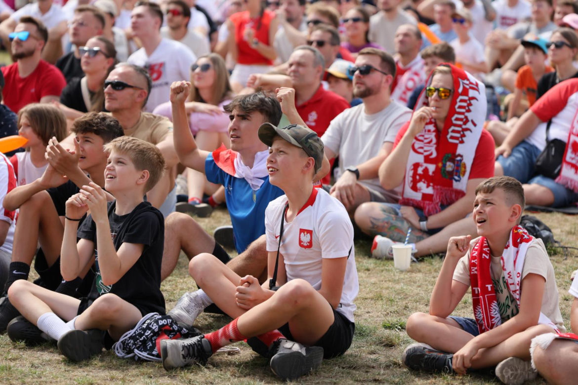 Warszawska Strefa Kibica na Euro 2024 - mecz Polska-Holandia