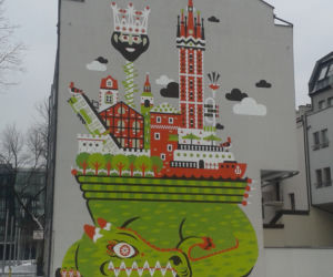 Nowy mural w Krakowie