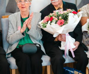 Złoty Gody par małżeńskich w Siedlcach - wręczenie pamiątkowych medali