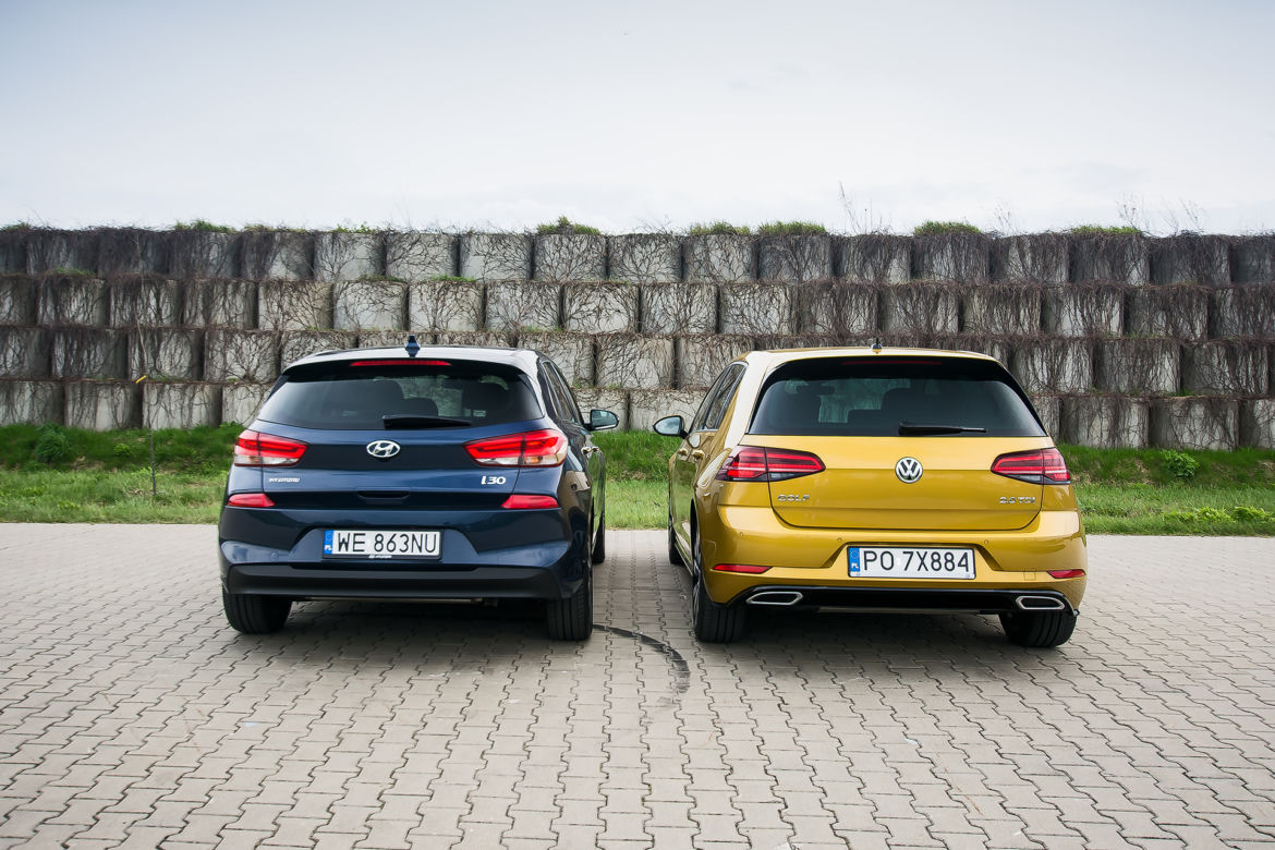 Hyundai i30 1.6 CRDi 136 KM 7DCT vs. Volkswagen Golf 2.0 TDI 150 KM DSG