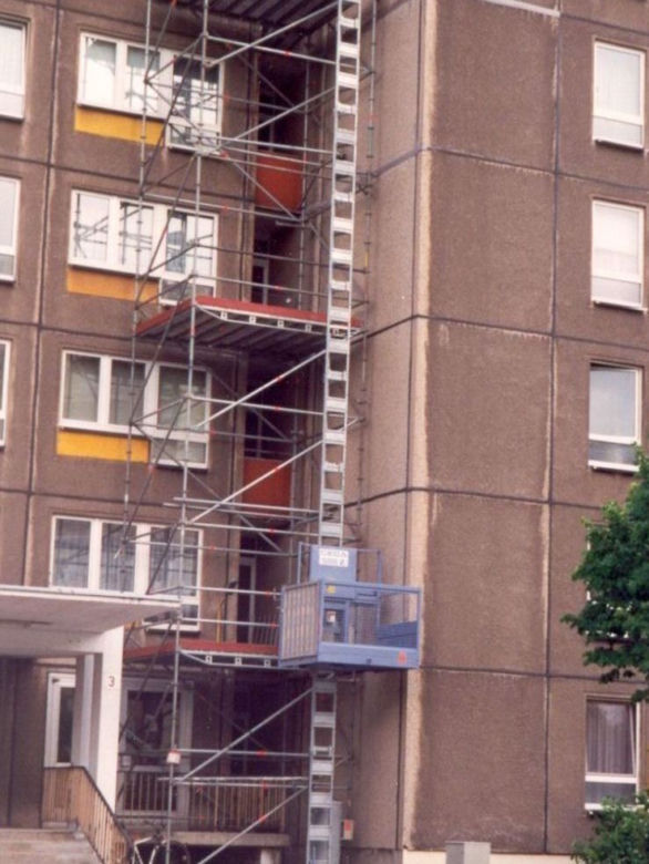 Dźwig budowlany towarowy GEDA 500Z