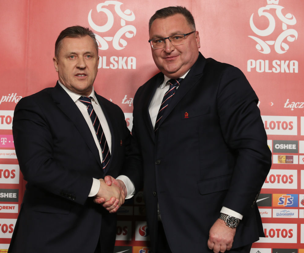 Czesław Michniewicz i Cezary Kulesza