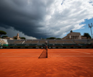Turniej WTA w Rzymie. Mecz Igi Świątek a zaskakująca aura