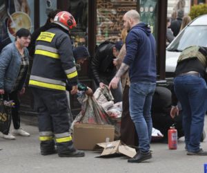 PILNE! Rosjanie zaatakowali pełne cywilów centrum Lwowa! Są nagrania