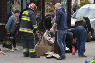 PILNE! Rosjanie zaatakowali pełne cywilów centrum Lwowa! Są nagrania