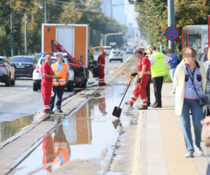 Poważna awaria wodociągowa na Pradze