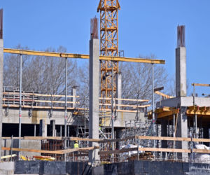 Budowa Fabryki Wody - kwiecień 2021