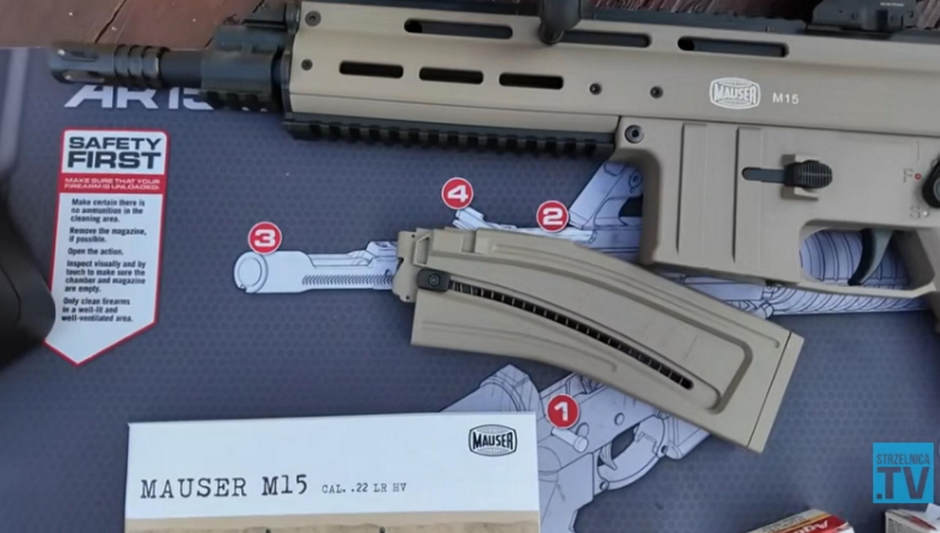 Mauser M15 - test