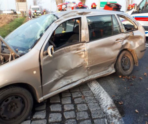 Wypadek DK78 Sączów