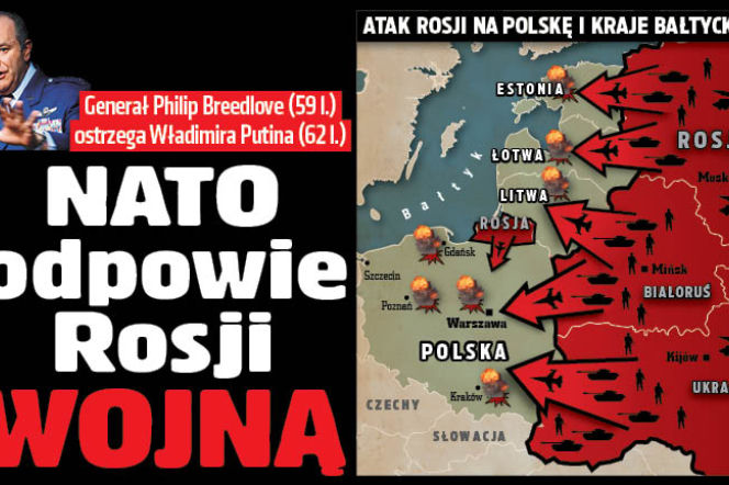 NATO odpowie Rosji wojną