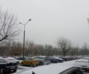 Spadł pierwszy śnieg! Zobacz jak wyglądają ulice Poznania