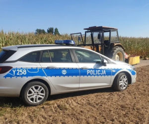 Zyck Polski. Rolnik przejechał ciągnikiem swojego syna