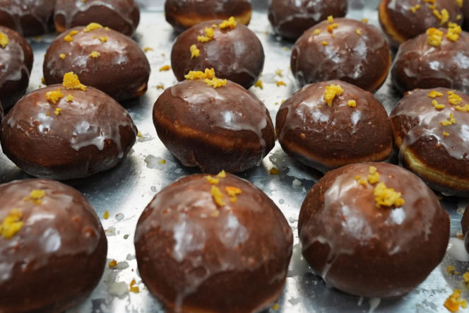 Polskie pączki najlepsze w Chicago w kawiarni "Polish Pączki Cafe"