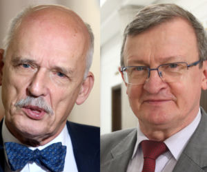 Janusz Korwin-Mikke, Tadeusz Cymański