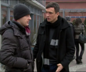 M jak miłość odcinek 1143, Paweł Zduński (Rafał Mroczek), Jurek Domański (Michał Czernecki)