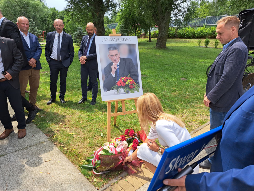 Skwer im. Janusza Kurtyki w Tarnowie - nadanie imienia