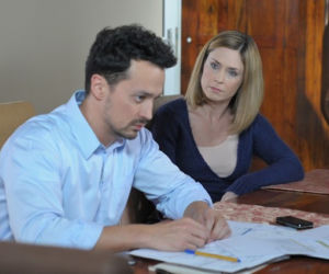 GALERIA 3 sezon. Klaudia (Dorota Naruszewicz), Michał Loren (Rafał Cieszyński)