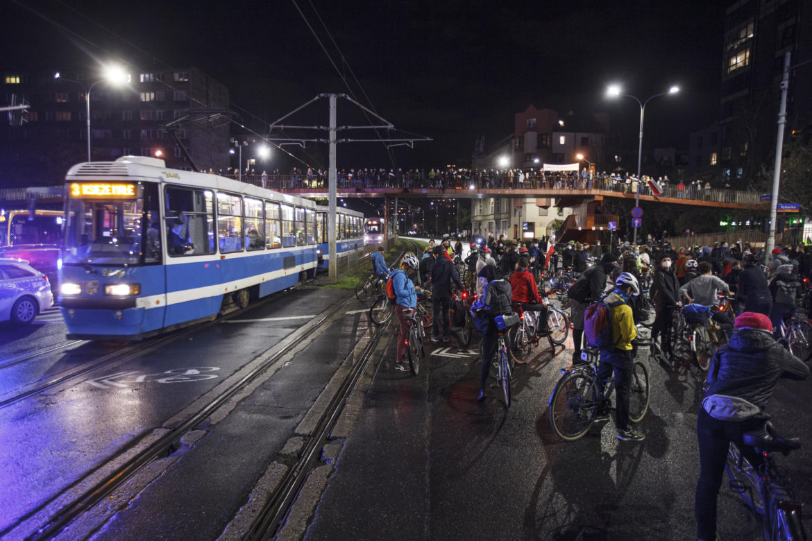 Protest kobiet we Wrocławiu