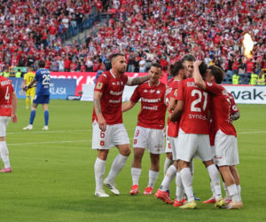 Wisła Kraków - Wieczysta Kraków: Zdjęcia kibiców i zawodników z meczu 6. kolejki PKO BP Ekstraklasy