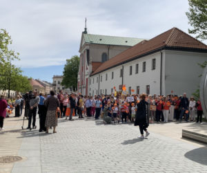 Lublin stał się pomarańczowy. Miasto wspiera mieszkańców