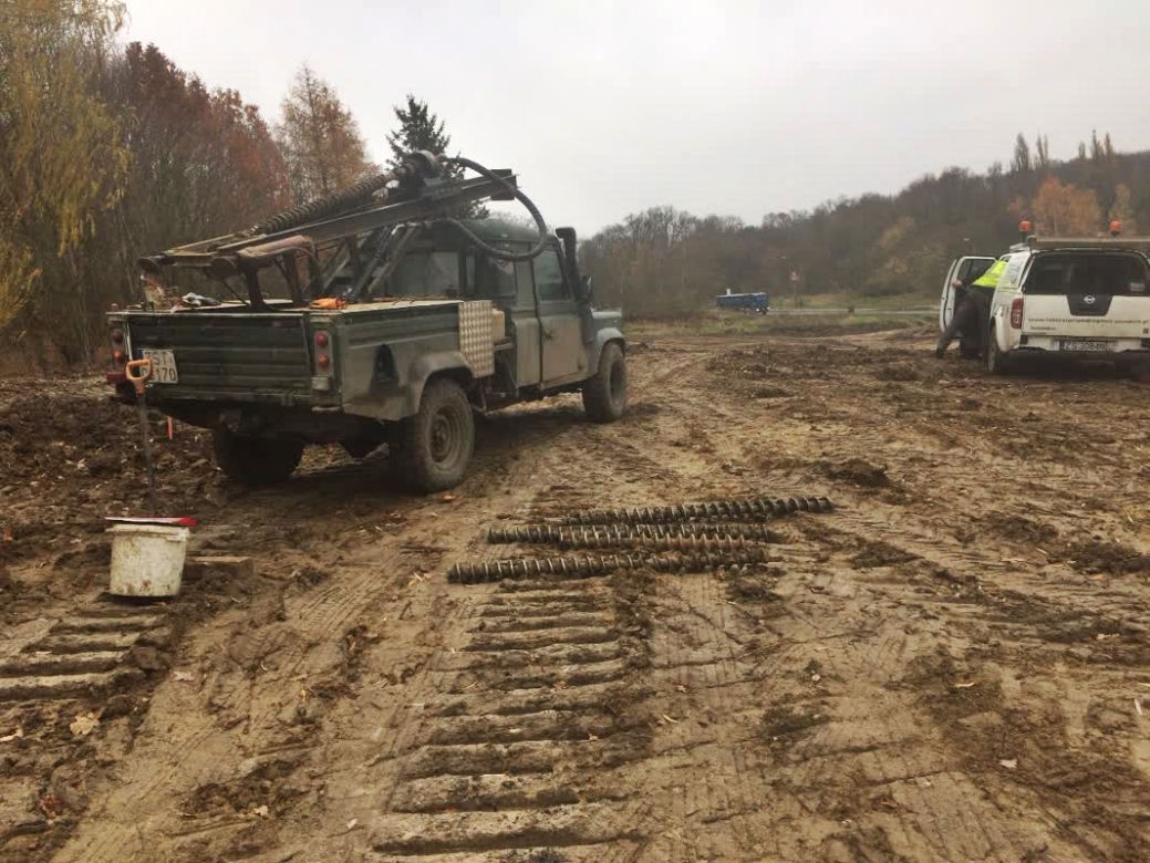 Budowa węzła Granitowa - grudzień 2019