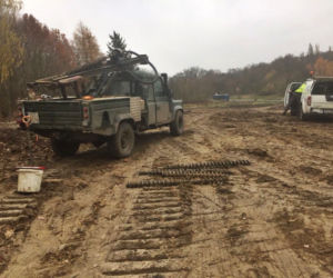 Budowa węzła Granitowa - grudzień 2019