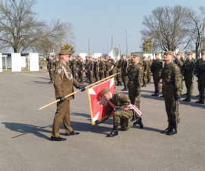 Chorągiew dla Ośrodka WOT