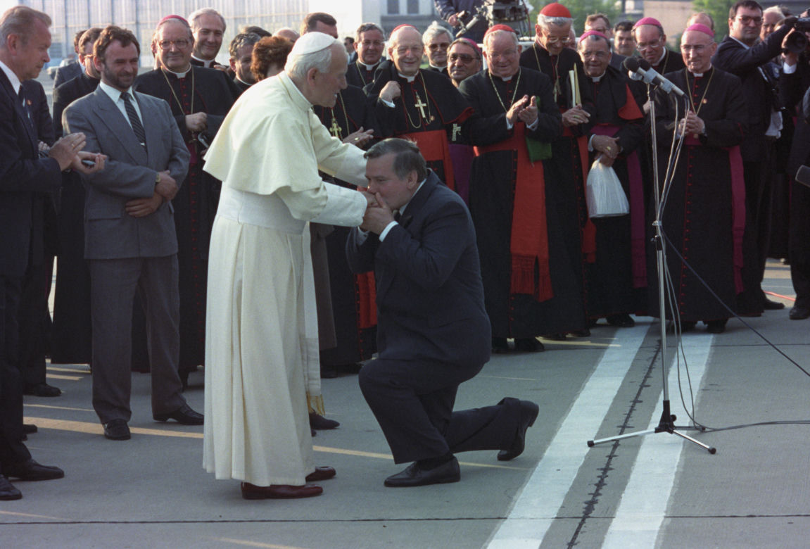 Jan Paweł II, Lech Wałęsa