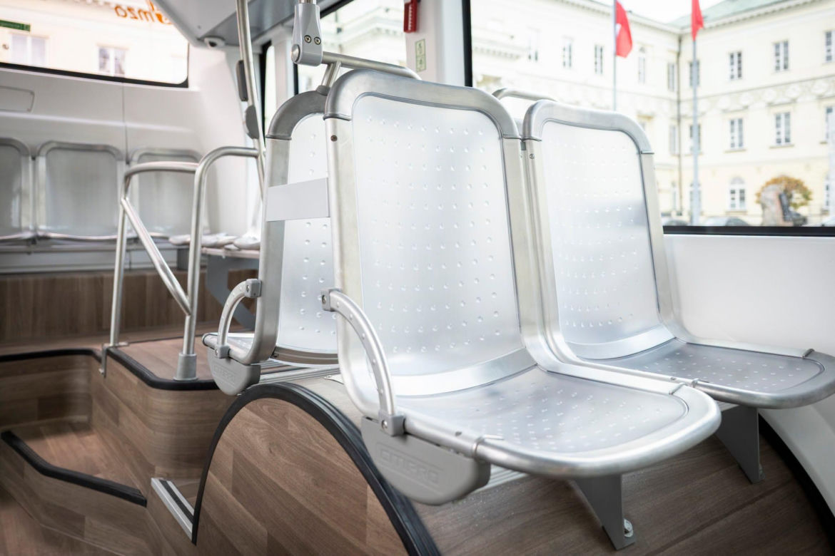 Elektryczny autobus z Hiszpanii testowany na stołecznych drogach