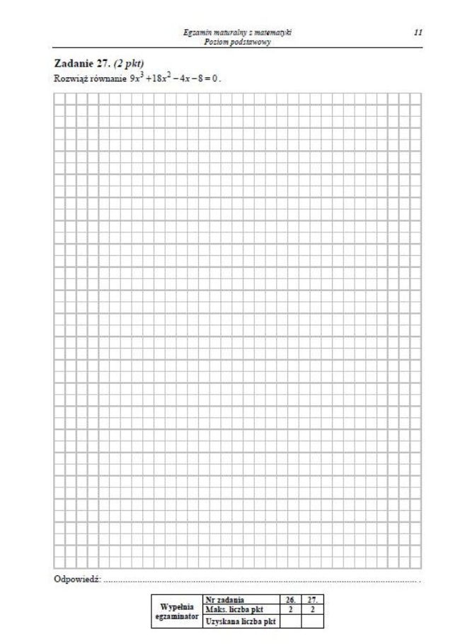 matura 2014 matematyka