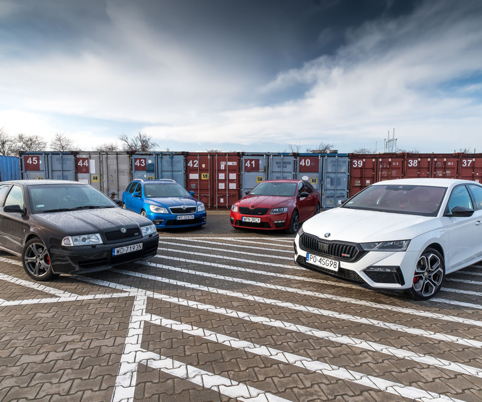 Skoda Octavia RS kiedyś i dziś